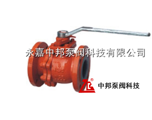 Q41F46襯氟球閥